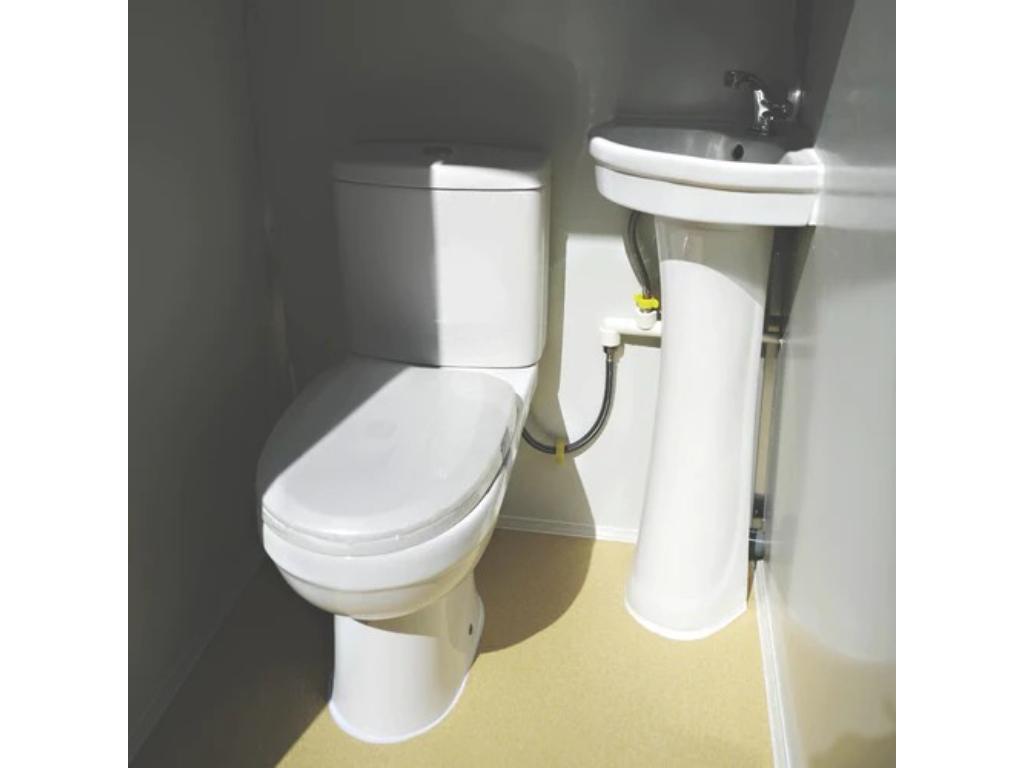 Bastone Mobile Double Toilet w/ Sink
