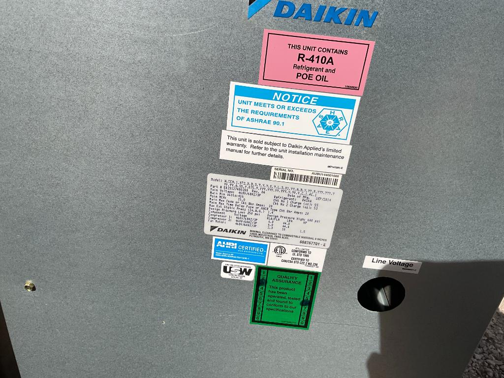 Daikon Horizantal Heat Pump R410A