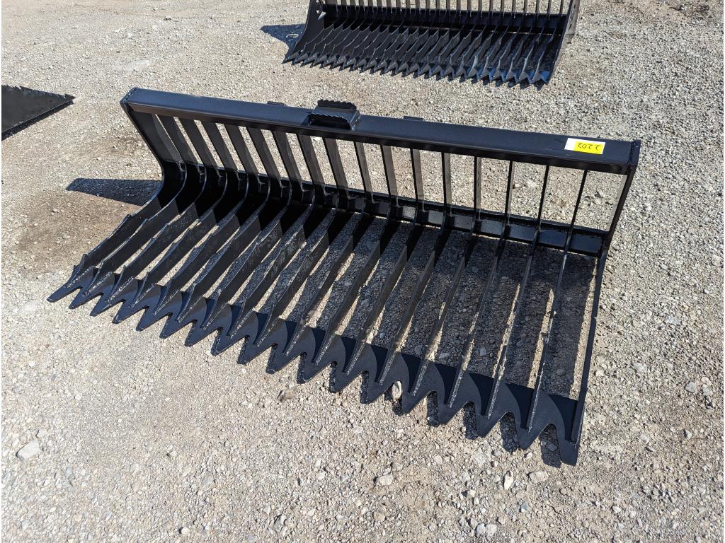 76" Skid Steer Skeleton Bucket