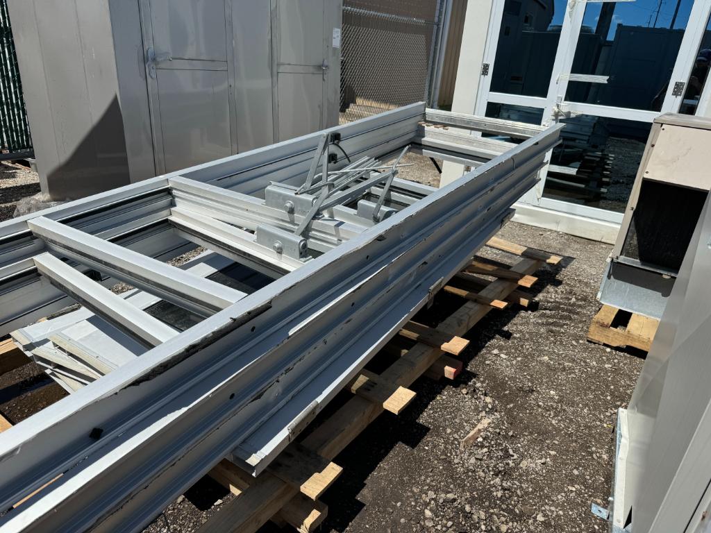 84" x 36" Aluminum Doors W/ Framework