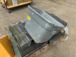 Assorted Parts & Rubber/ Metal box