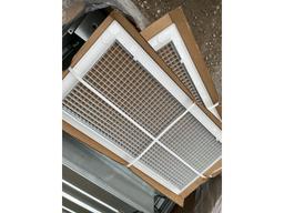 Ruskin Galvanized Vents  & 2 Core B 12 Covers