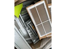 Ruskin Galvanized Vents  & 2 Core B 12 Covers