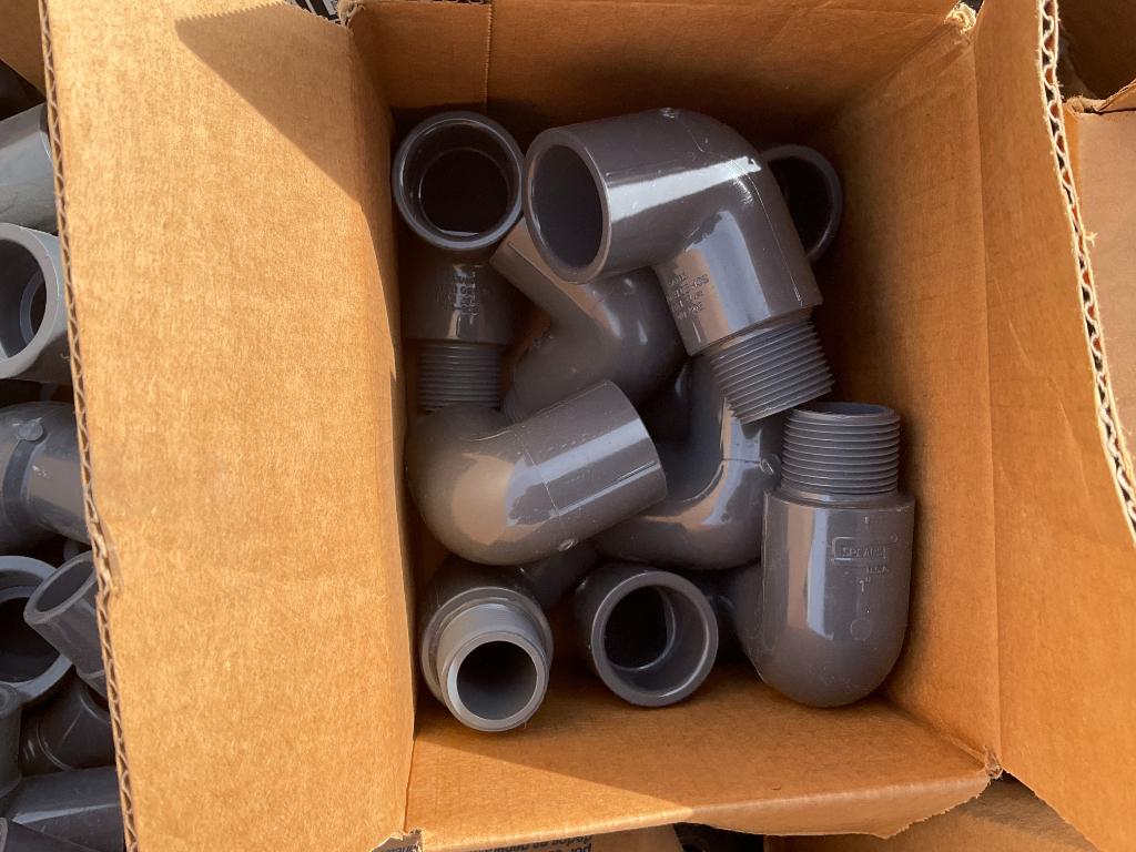 Assorted PVC Fittings- Elbows, Y's Etc