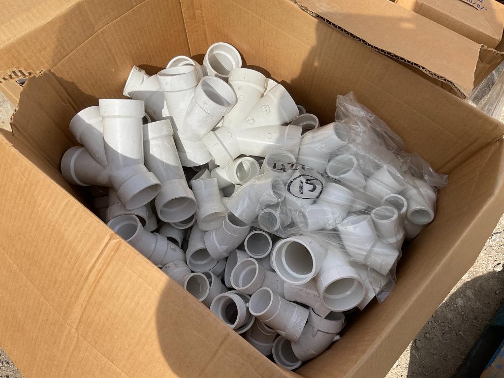 Assorted PVC Fittings- Elbows, Y's Etc