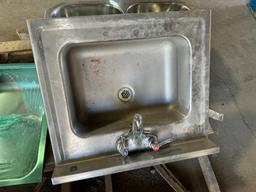 3 Stainless Sinks