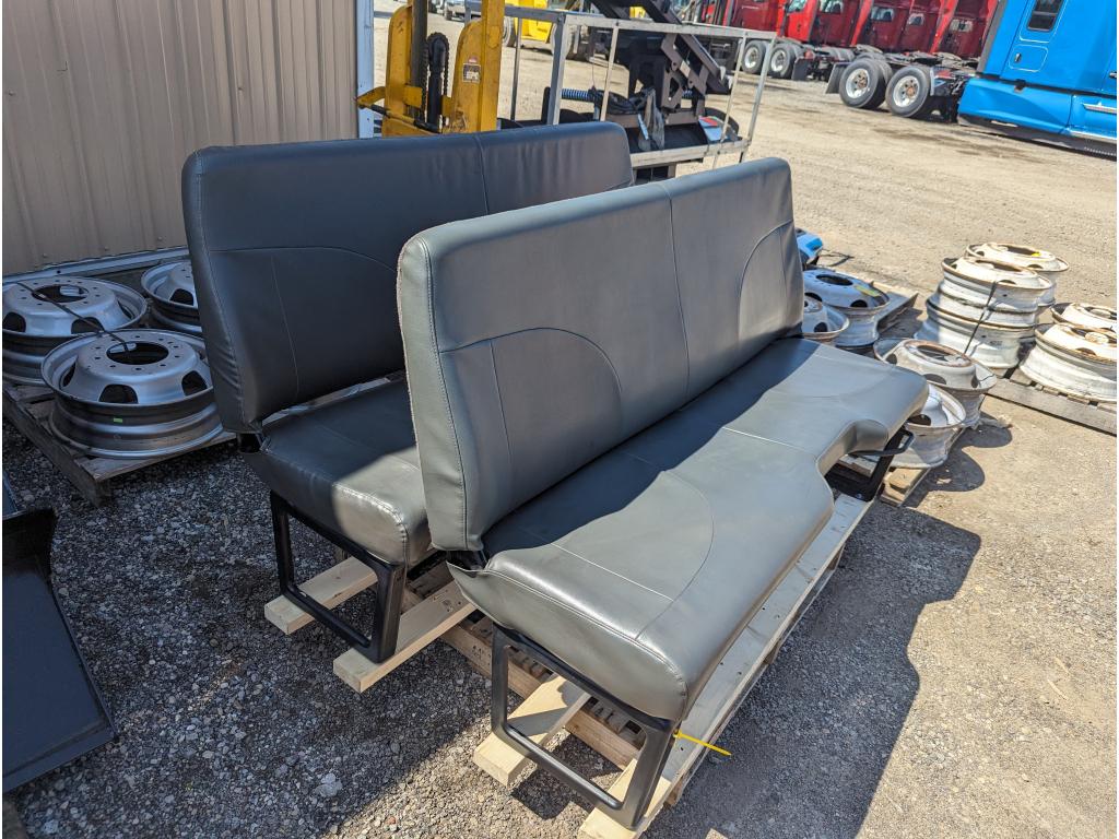 (2)-INTERNATIONAL NAVISTAR DURASTAR 43OO / 4400  7300 7400 7500 BenchSeats Surplus Used Take off