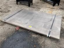 3/4" Thick Steel Road Plate