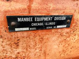 MANBEE EQUIPMENT CORP. MODEL M1776 PORTABLE ALIGNMENT & STRAIGHTENING EQUIPMENT