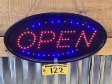 LCD OPEN SIGN