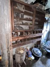 REMAINING CONTENTS OF GARDEN CLOSET & GARAGE