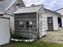 8'L X 6'W X 9.5'H ICE SHACK & CONTENTS: