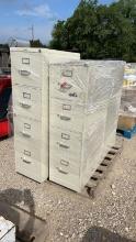 Pallet Lot of Filing Cabinets
