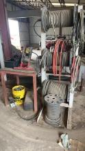 Hydraulic Crimping Press w/ Hoses, Rack/Couplers