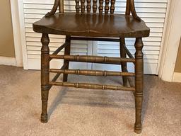 Pressed Back Chair