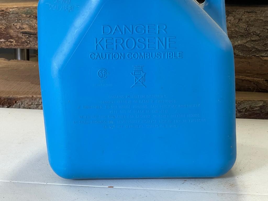 Five-Gallon Kerosene Container