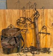 Trappers Basket with Shoulder Straps