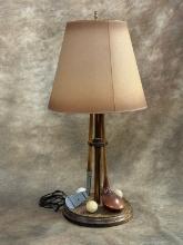 Vintage Golf Club Table Lamp