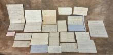 Collection Of Handwritten Correspondence From 19th C Pennsylvania
