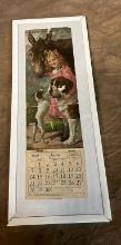 Early 1900's Hoods Sarsaparilla Color Lithograph Advertising Calendar