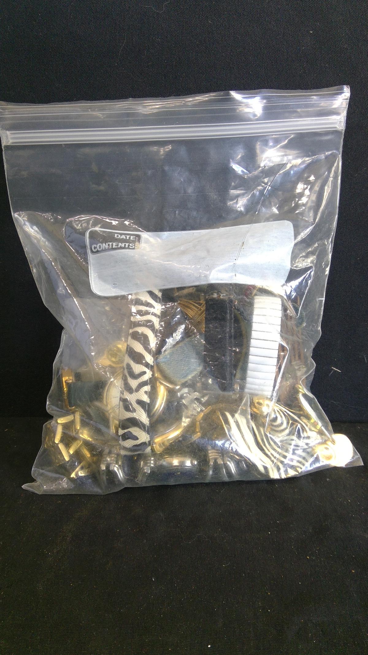 Bag of Jewelry & Watches