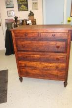 TIGER MAPLE CHEST