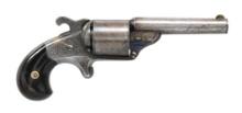 MOORE TEAT-FIRE FRONT LOADING REVOLVER.