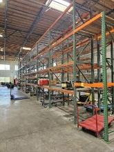 9 Section Industrial Pallet Racking