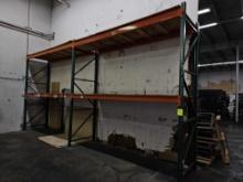 2 Sections Industrial Pallet Racking