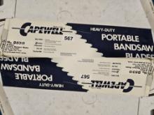 Capewell BI-Metal Portable Bandsaw Blades  53 3/4 x 1/2x 0.20