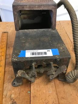 Antique Johnson Table Top Gas Furnace