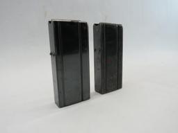 (2) Vintage 15 Round M1 Carbine Magazines