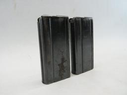 (2) Vintage 15 Round M1 Carbine Magazines