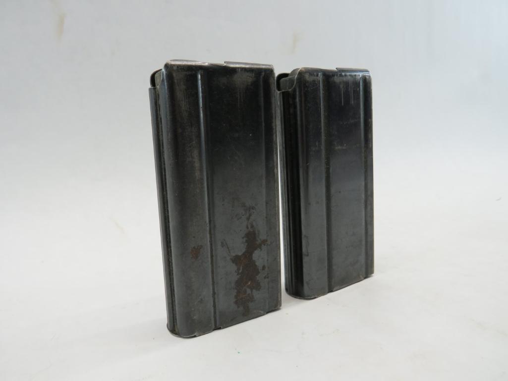 (2) Vintage 15 Round M1 Carbine Magazines