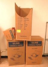 (80+/-) Pounds of ULINE Crinkle Paper