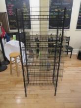(2) Wire Candy Rack and Chip Shelf