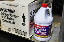 BOX OF 30 SECONDS OUTDOOR CLEANER 1G30S (4)1-GALLON CONTAINERS