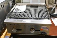 NEW COOKRITE ATRC-24 2' GAS CHAR GRILL