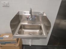 NEW BOOS STAINLESS STEEL HAND SINK