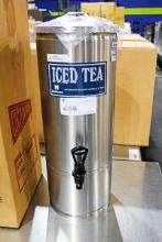 NEW STAINLESS STEEL 5 GALLON ICED TEA DISPENSER