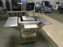 HOBART HWS-4C HOT WRAP STATION WITH EPCP SCLE/PRINTER