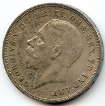 Great Britain 1935 silver crown XF