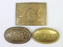 Civil War Buckle & Belt Plates