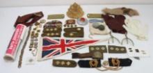 Assorted Uniform Decoration/Insignia's, Epaulettes And More