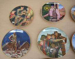 Fourteen Collector Plates
