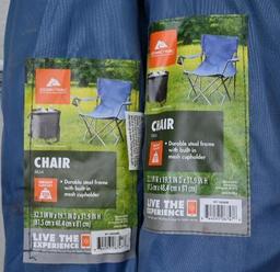 Two Ozark Trail Camp Chairs