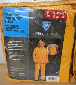 Westchester size Large & XL Three Piece Rain Suit
