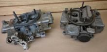 Two Holley Carburetors