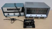 Two Vintage Radios with Film Splicer