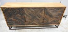 Inlaid Entertainment Console